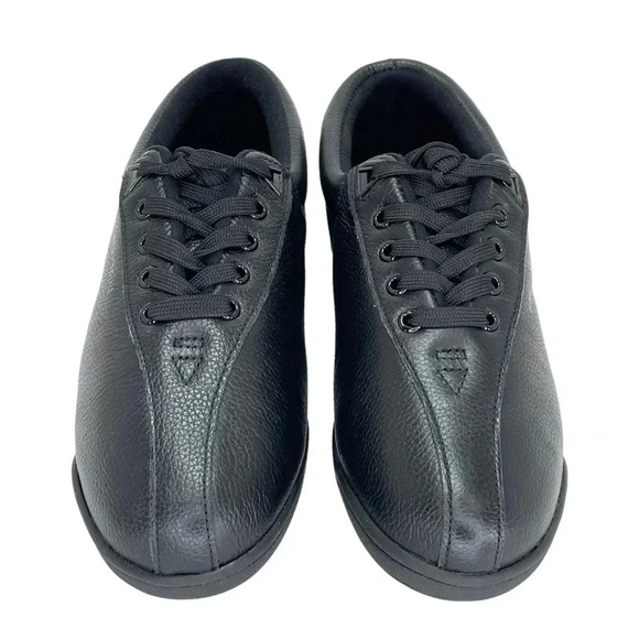 Easy Spirit Esap1 Black Leather Womens Sneakers Size 6.5W - Picture 8 of 13